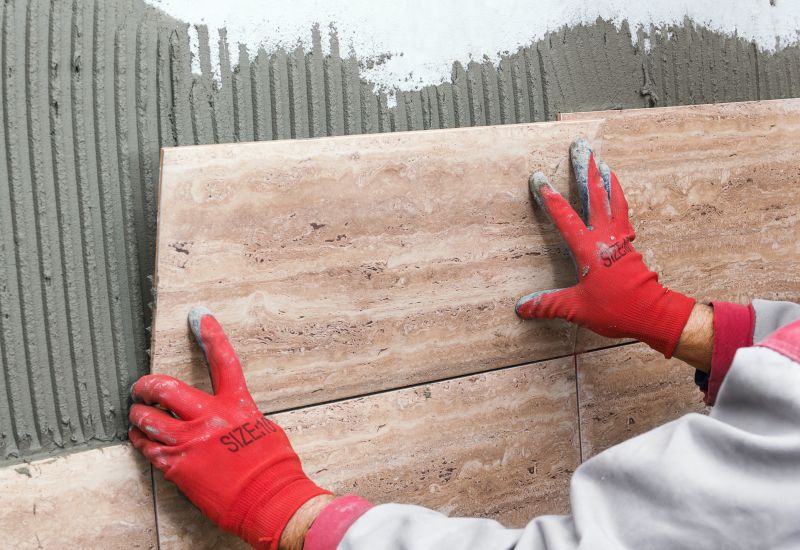 Living room tile upgrade