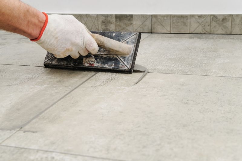 Tile Regrouting Process